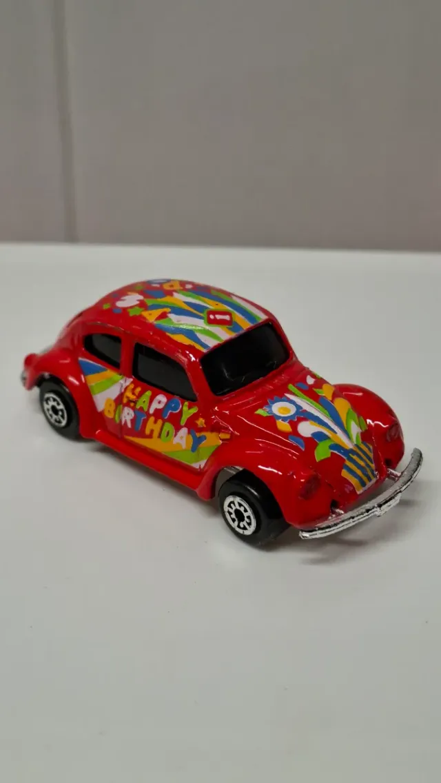 Coche VW Escarabajo Happy Birthday