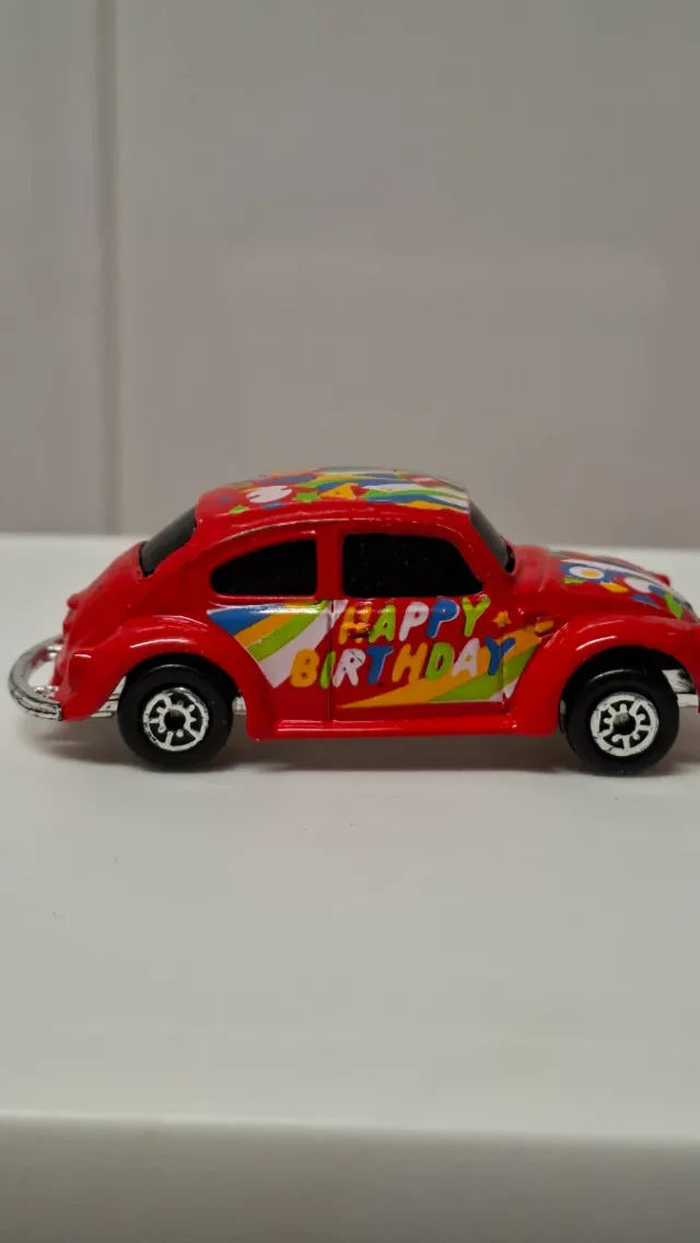 Coche VW Escarabajo Happy Birthday