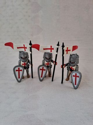 Playmobil Special 4670 3X cavaliere ordine crociat