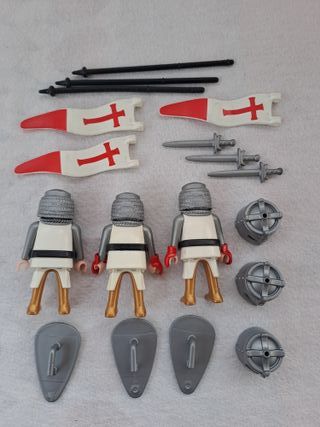 Playmobil Special 4670 3X cavaliere ordine crociat