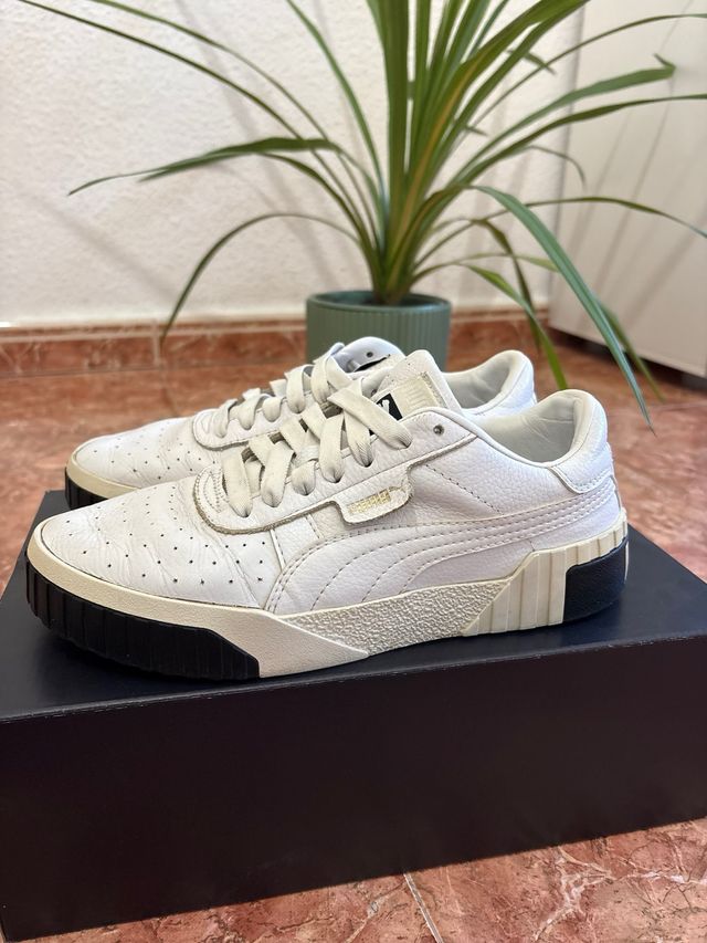 Puma blancas y negras Talla 39 Mujer