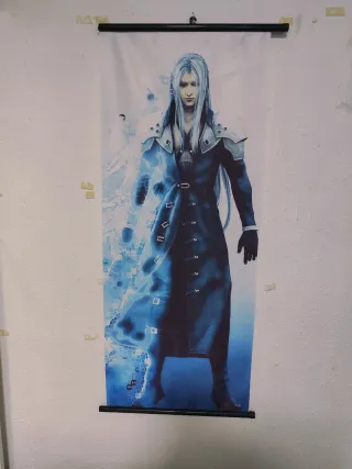 Póster Tela Sephiroth Final Fantasy VII