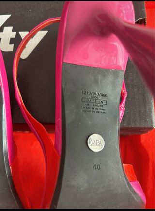 Zapatos Zara Talla 40