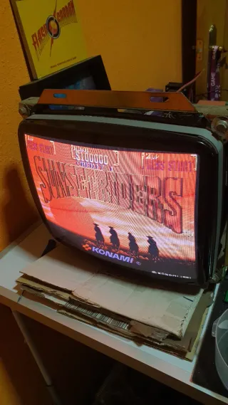 Sunset Riders Jamma Konami Arcade