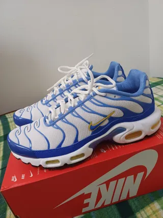Zapatillas Nike Air Max Plus Azul y Blanco