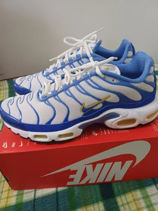 Zapatillas Nike Air Max Plus Azul y Blanco