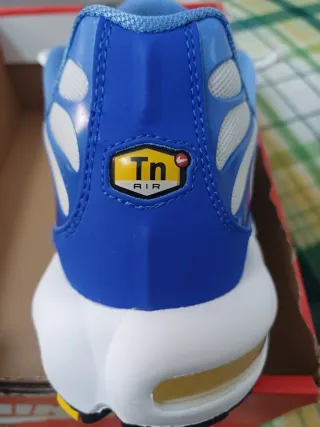 Zapatillas Nike Air Max Plus Azul y Blanco