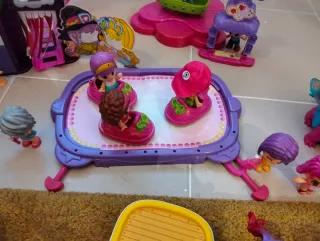 Lote de figuras y playsets Pin y Pon