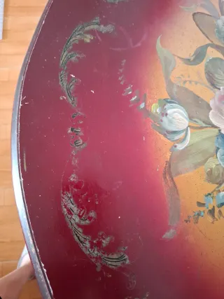 Cómoda Bombé Vintage Pintada a mano