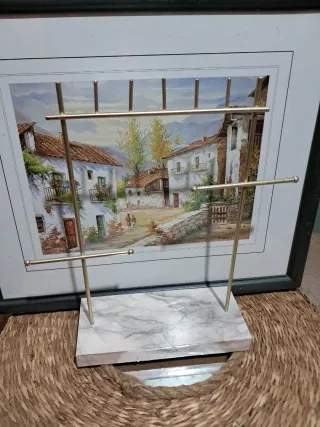 2 Organizadores Collares Beige/Negro