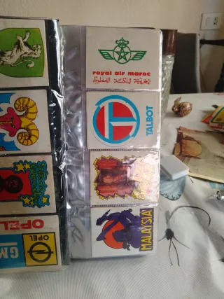 Lote Cromos Antiguos Sachs, Swissair, Mercedes