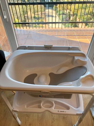 Bañera cambiador bebé