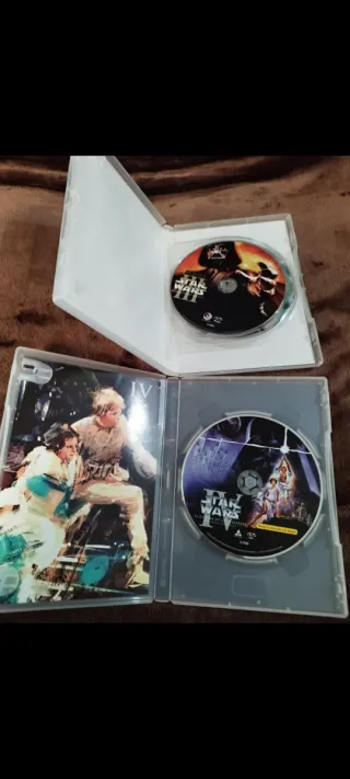 Colección 6 películas Star Wars DVD Español
