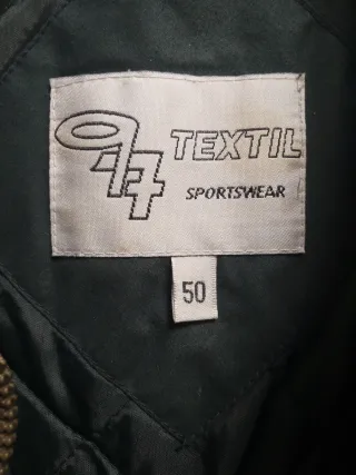 Parka Textil Sport Hombre Talla 50 Verde Oliva