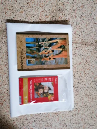 Quaderno portafoto + Carta fotografica Canon