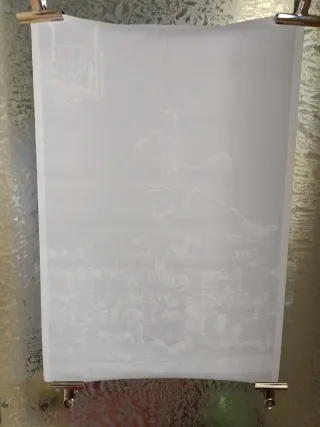 Stampa basket Michael Jordan 78x53 cm