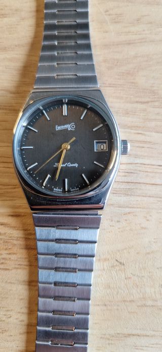 Eberhard Royal Quartz Orologio Grigio