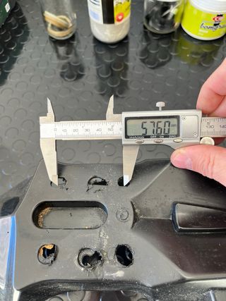 Guardabarros Moto Cross/Supermotard Negro