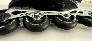 Patines en línea ajustables Oxelo, talla 35-38.