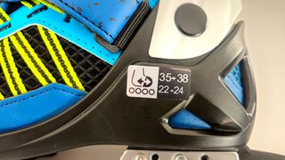 Patines en línea ajustables Oxelo, talla 35-38.