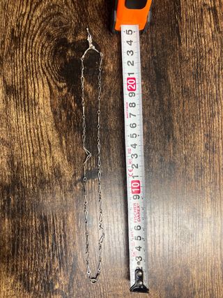 Cadena Crucifijo Plata de Ley 925 mm