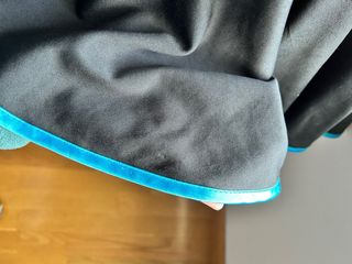 Conjunto falda ensayo flamenca azul