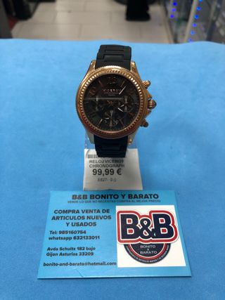 Reloj Viceroy Chronograph Dorado y Negro