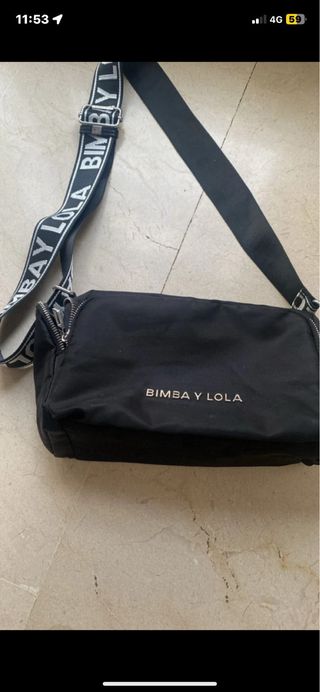 Bolso bandolera BIMBA Y LOLA negro