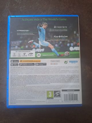 FIFA 24 para PS5 EA Sports, prácticamente nuevo
