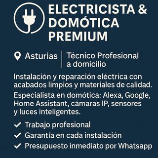 Electricista & Domótica– AsturSoluciones
