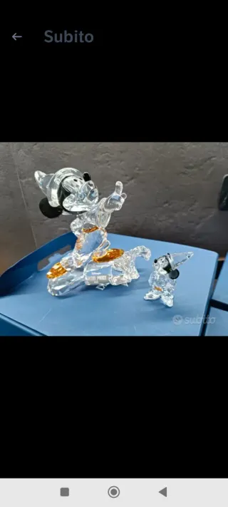 Swarovski Topolino Stregone Maxi e Smol