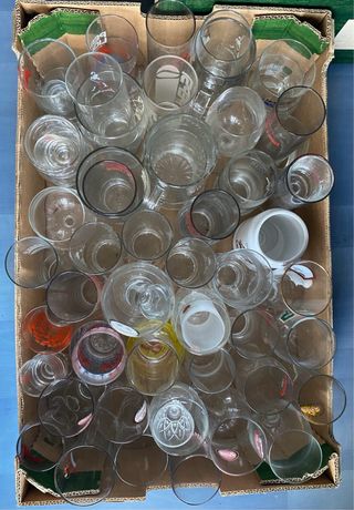 Colección más de 300 Vasos,Copas Jarras, Cubiteras
