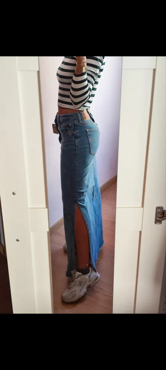 Falda vaquera larga Levi's
