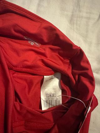 Mallas deportivas rojas para gimnasio leggins