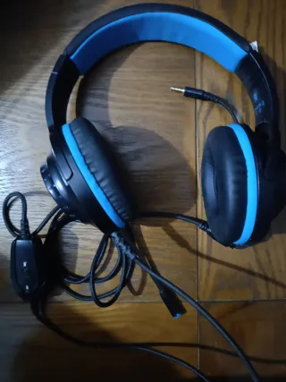 AURICULARES GAMING CON CABLE USB Y JACK