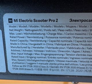 Patinete Xiaomi Mi Scooter Pro 2