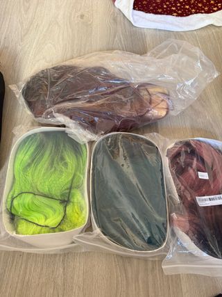 Set 4 pelucas