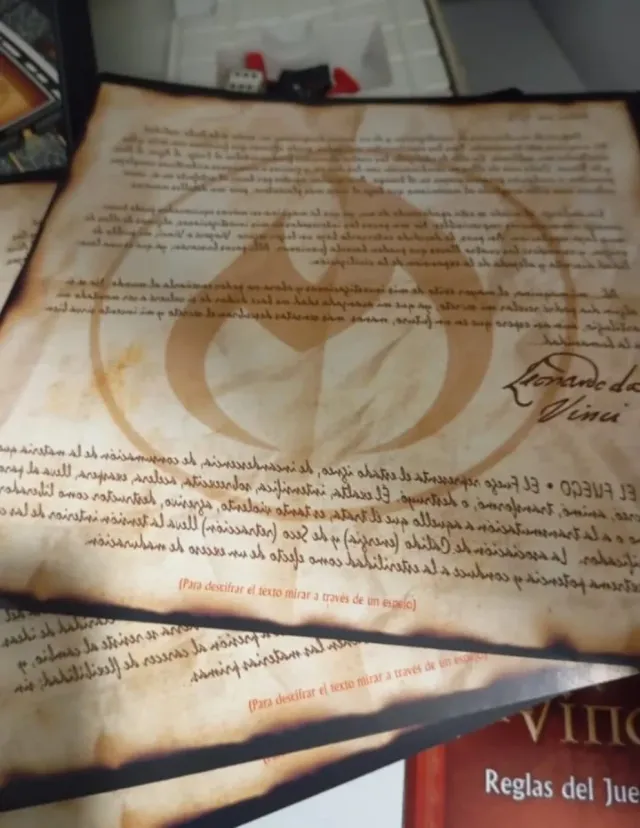 Juego de mesa El Enigma de Da Vinci