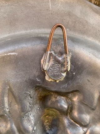 Set 3 Piatti Peltro Vintage