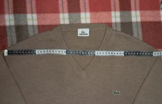 Jersey Lacoste Hombre Talla 56  (7) Marrón
