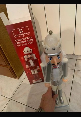 Schiaccianoci Suprema 40cm con suoni e luci