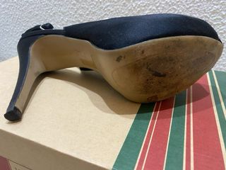 Sandalia tacón Bibi Lou negra