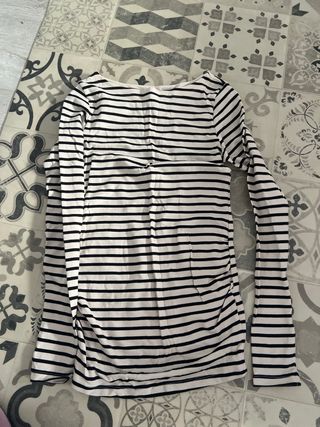 Lote Ropa Maternidad Rayas