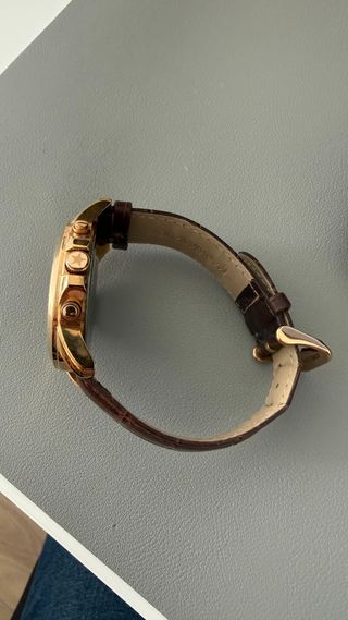 Reloj Mark Maddox Dual Time Marrón/Dorado