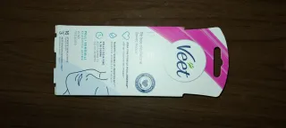 Set 4 pezzi Veet Pure Strisce depilatorie