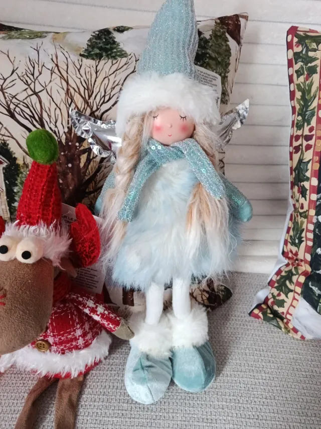 3 Bonecos de Natal em Tecido