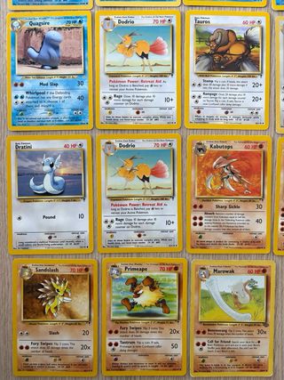 33 x Carte Pokemon Originali
