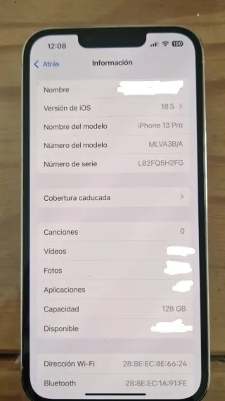 iPhone 13 Pro Plata