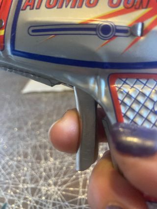 Atomic Gun Giocattolo Vintage Latta