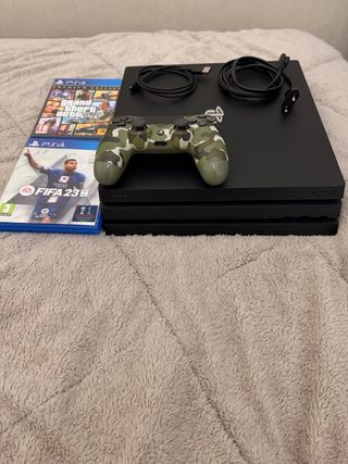 PS4 Pro 1TB + 2 Juegos